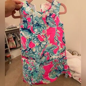 Lily Pulitzer Shift Dress Size 3 Girls